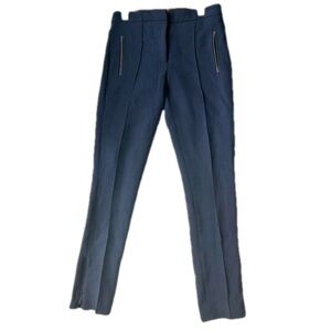 christopher kane blue wool pants trousers women